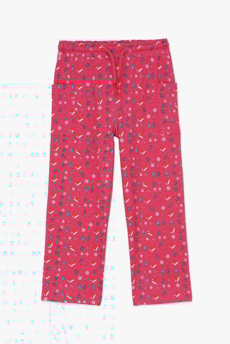 Girls Christmas Pyjama Bottoms (12/18mths-7yrs)
