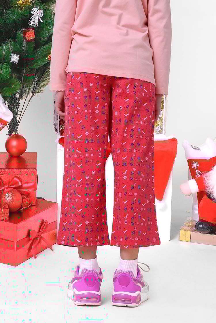 Girls Christmas Pyjama Bottoms (12/18mths-7yrs)