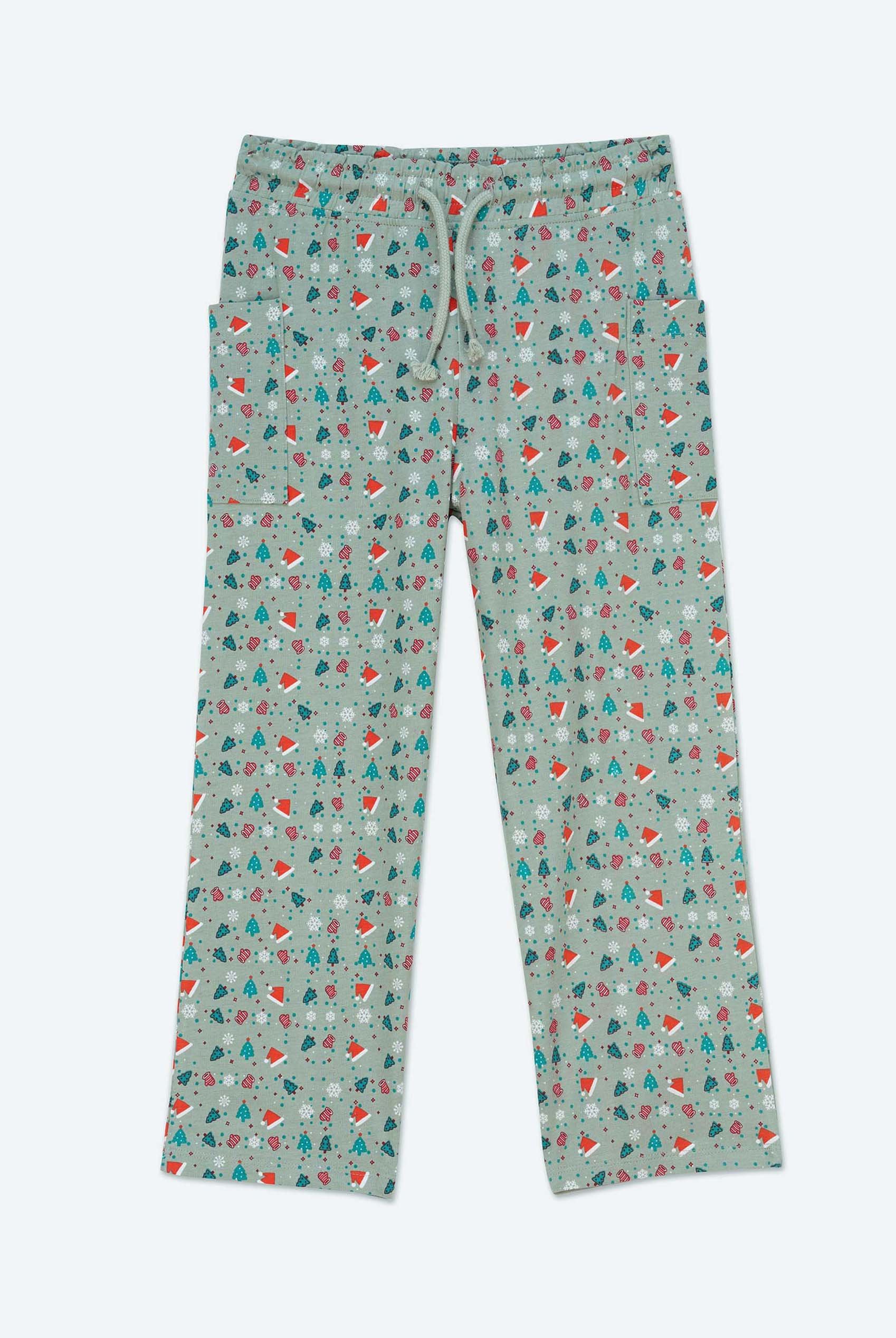 Santa Hat Print Trouser (12/18mths- 7yrs)
