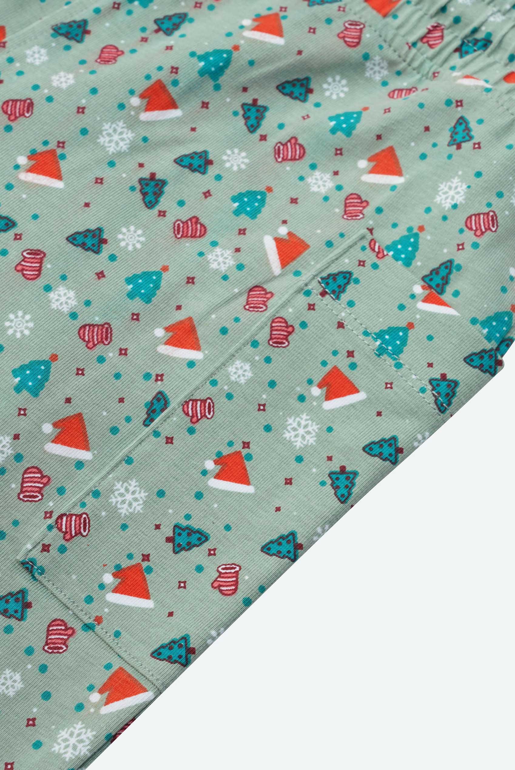 Santa Hat Print Trouser (12/18mths- 7yrs)