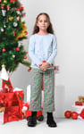 Girls Christmas Pyjama Bottoms (12/18mths-7yrs)