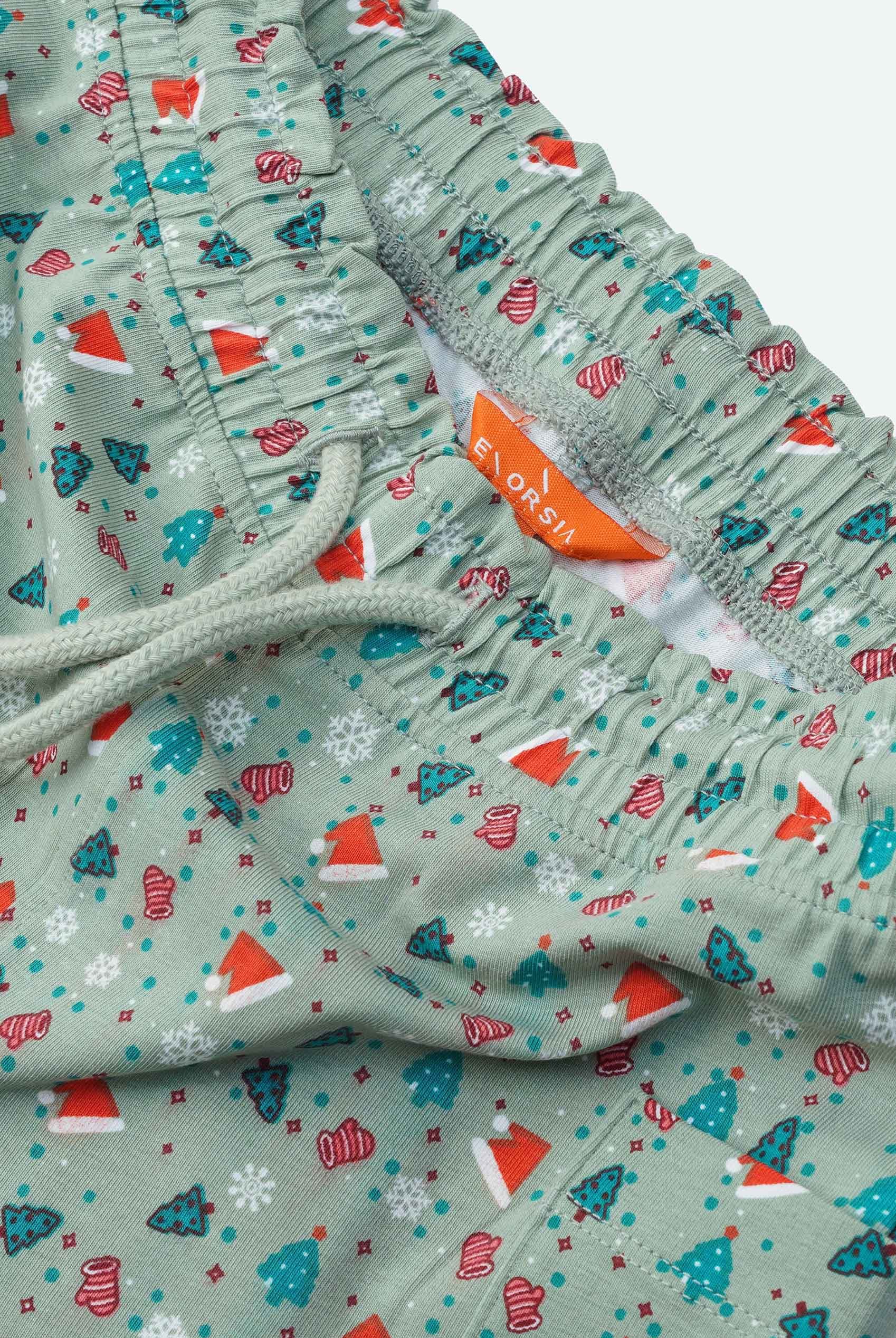 Santa Hat Print Trouser (12/18mths- 7yrs)