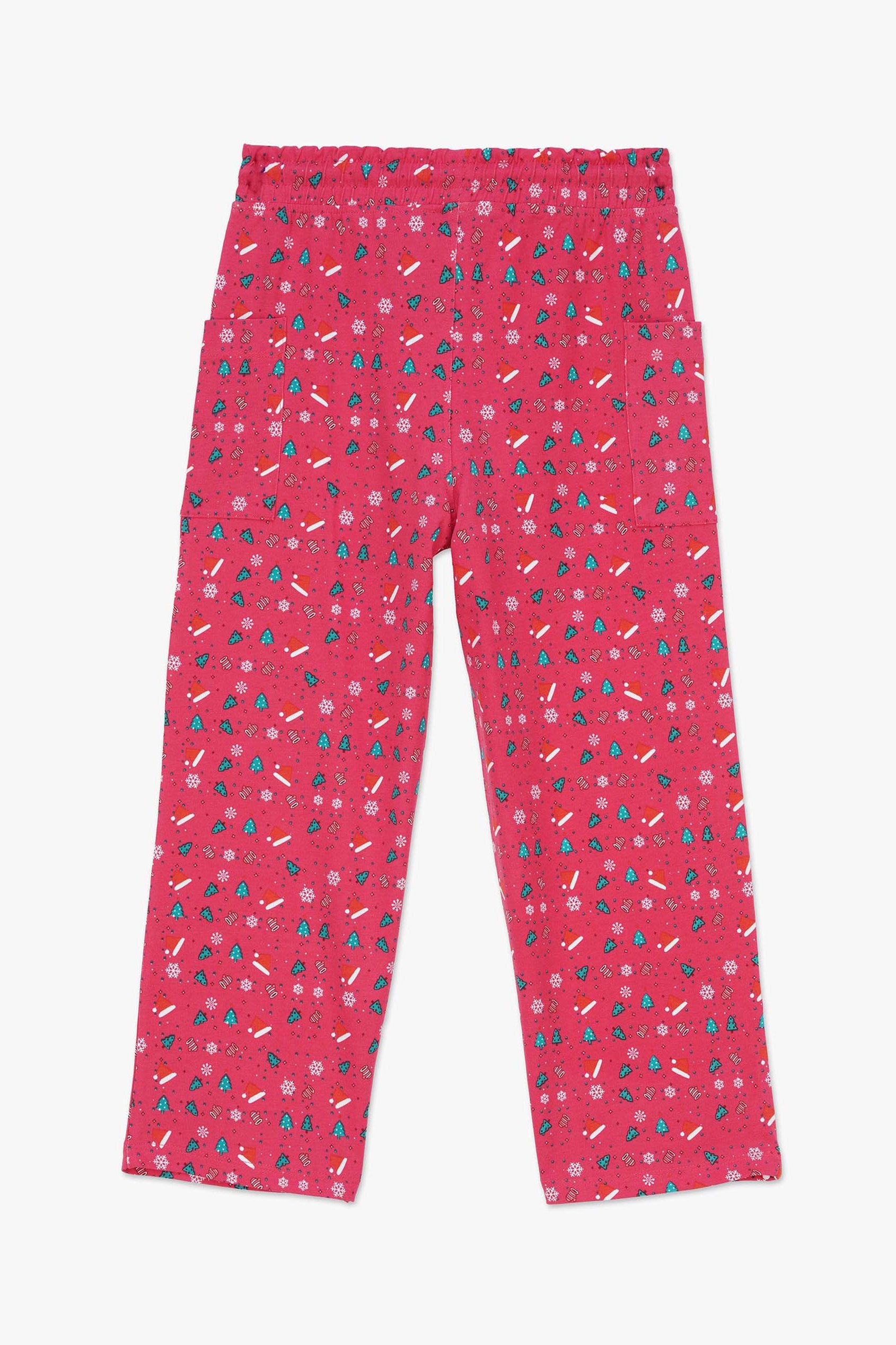 Girls Christmas Pyjama Bottoms (12/18mths-7yrs)
