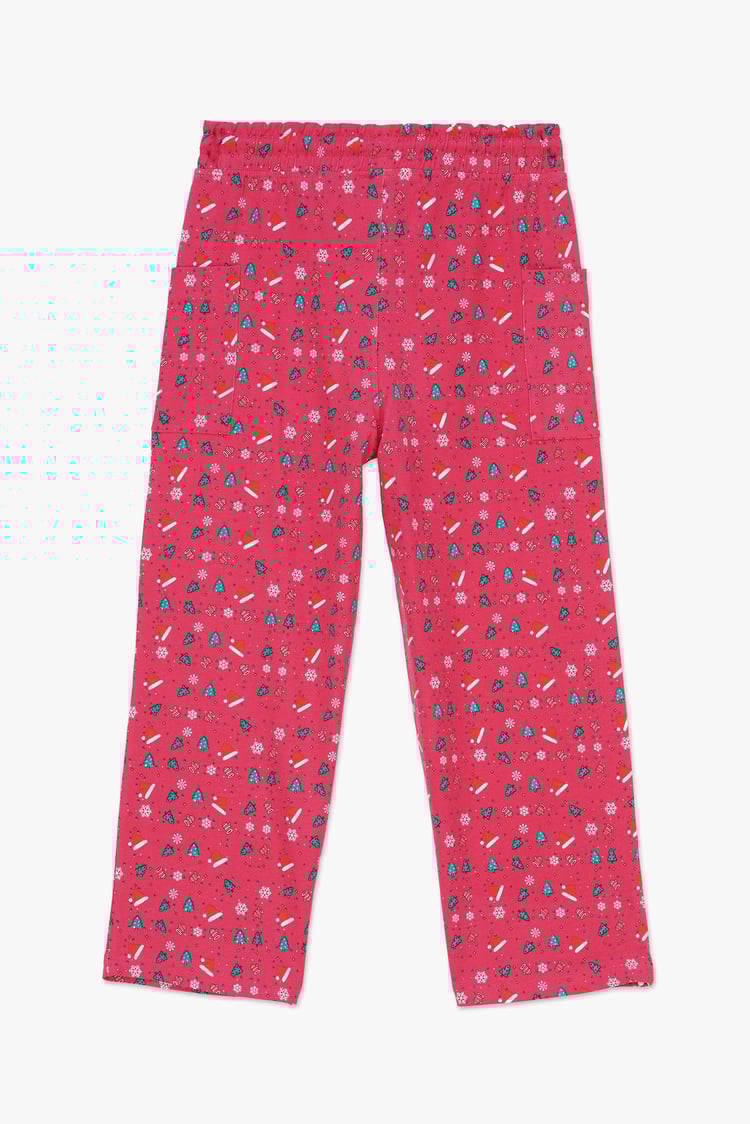 Girls Christmas Pyjama Bottoms (12/18mths-7yrs)