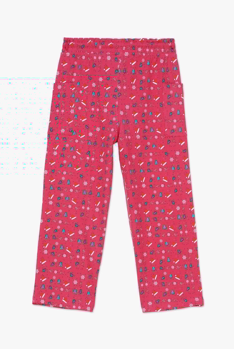 Girls Christmas Pyjama Bottoms (12/18mths-7yrs)