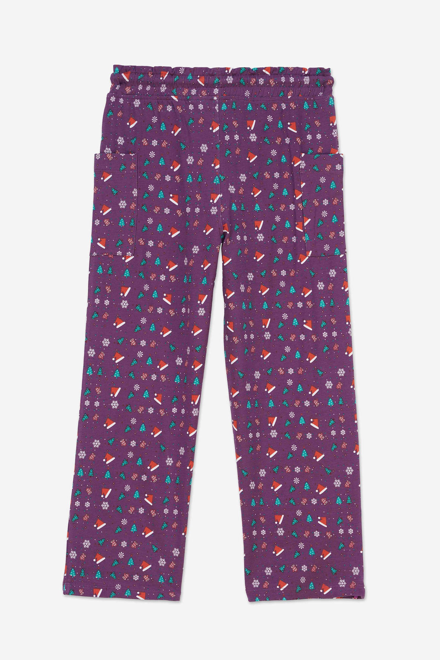 Girls Christmas Pyjama Bottoms (12/18mths-7yrs)