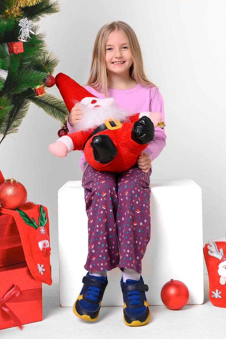 Girls Christmas Pyjama Bottoms (12/18mths-7yrs)