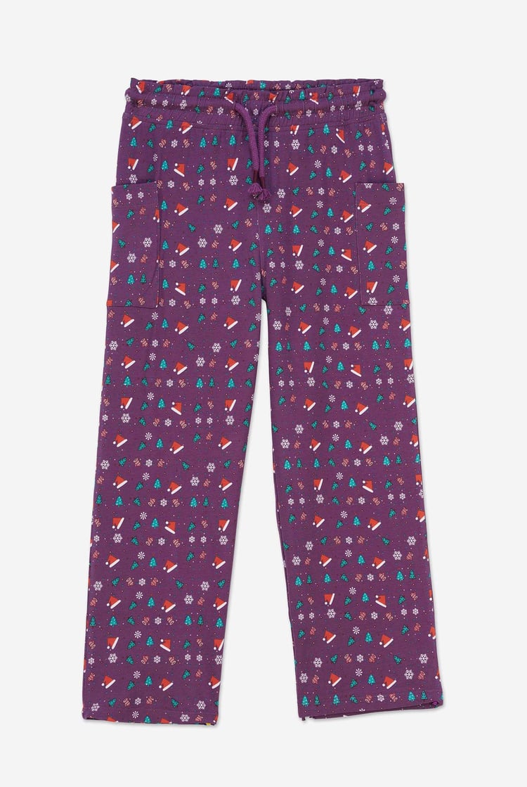 Girls Christmas Pyjama Bottoms (12/18mths-7yrs)