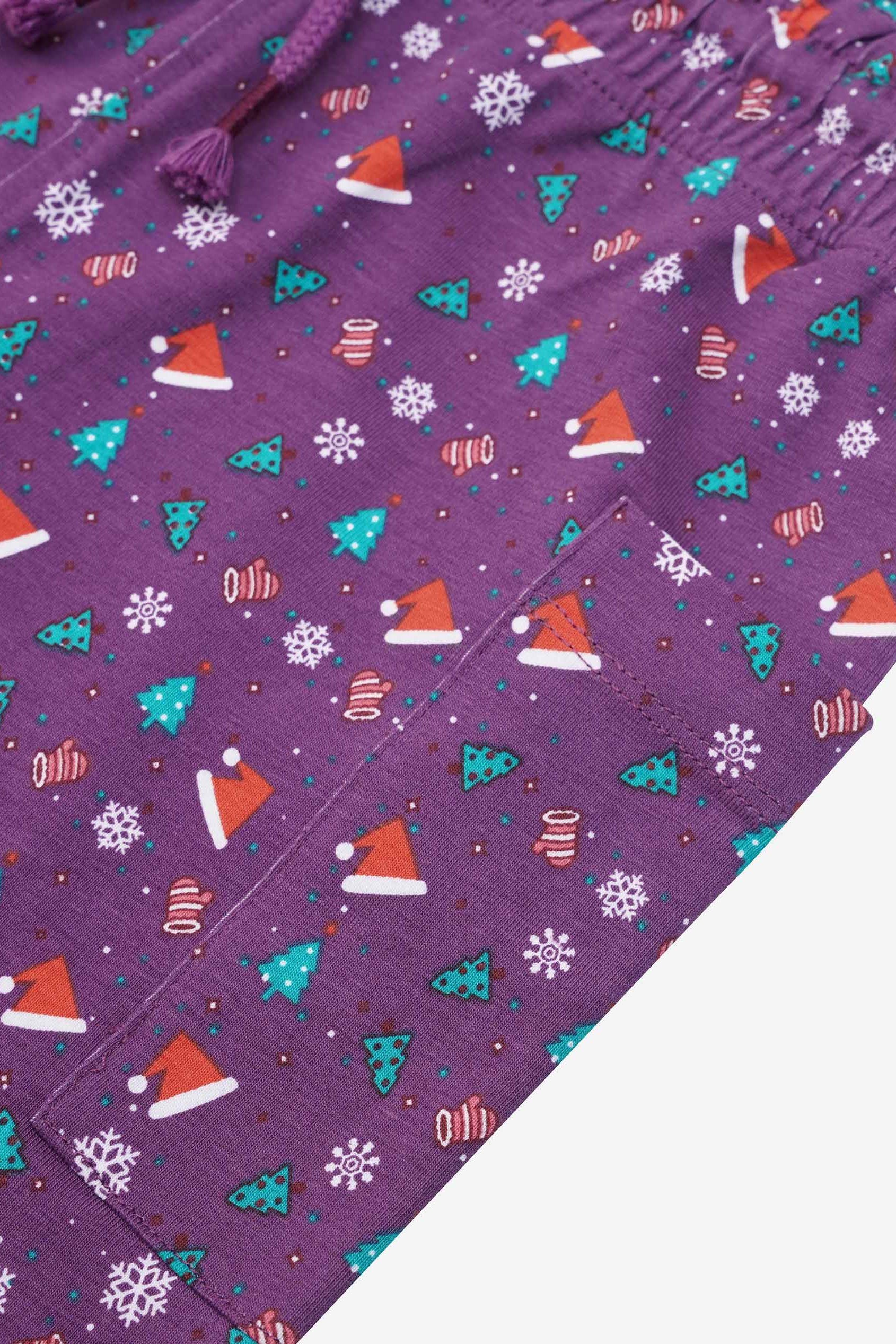 Girls Christmas Pyjama Bottoms (12/18mths-7yrs)