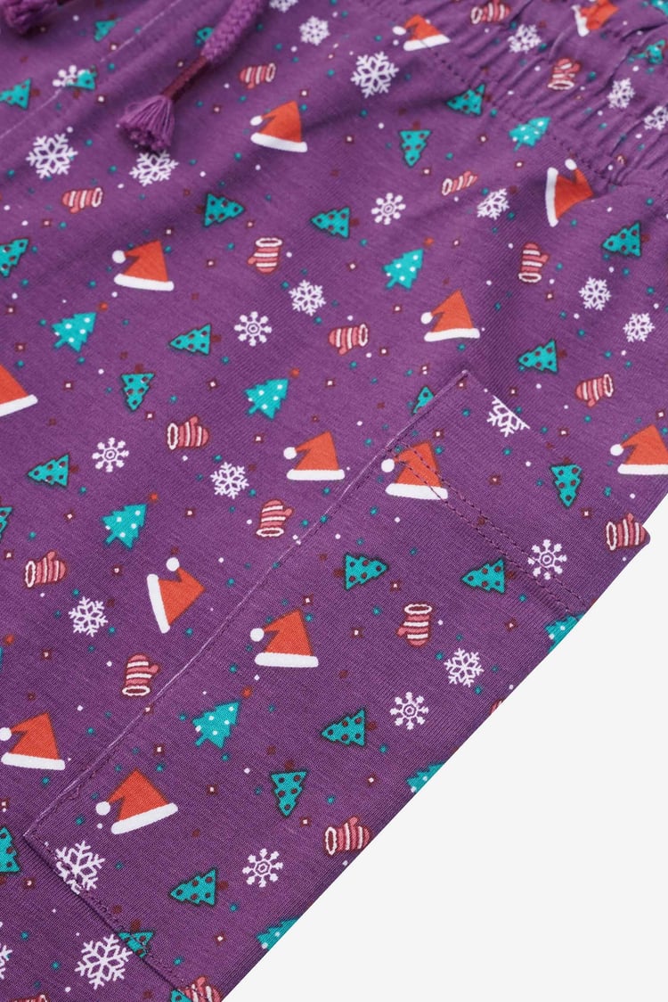Girls Christmas Pyjama Bottoms (12/18mths-7yrs)