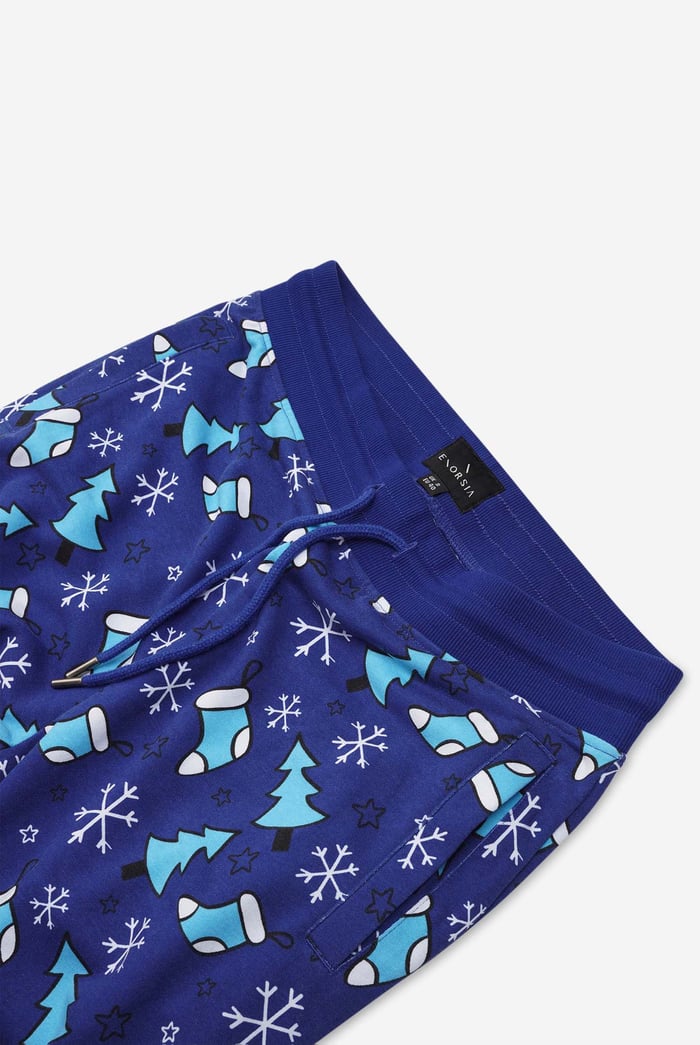 Mens Christmas Print Trouser
