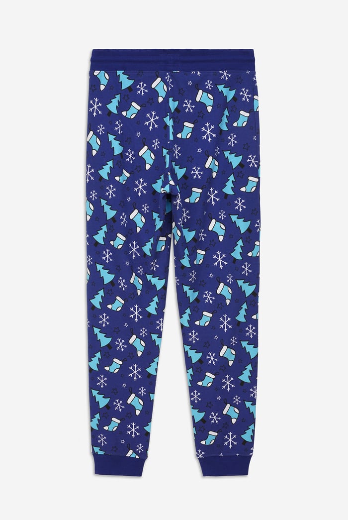 Mens Christmas Print Trouser