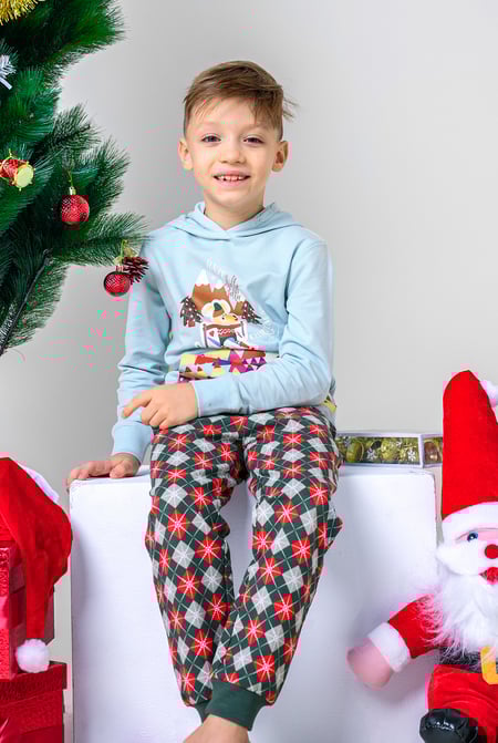 Boys Sky Skate Print Hoodie (12/18mths-7yrs)