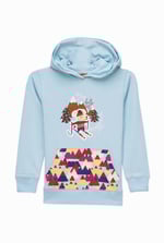 Boys Christmas Ice Skating Print Hoodie (12/18mths-7yrs)