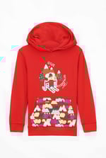 Boys Christmas Ice Skating Print Hoodie (12/18mths-7yrs)