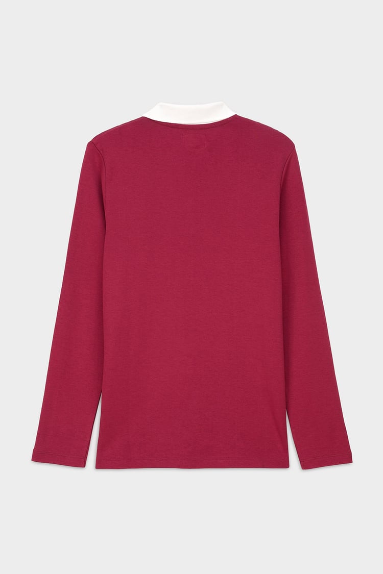 Womens Festive Half Zip Top