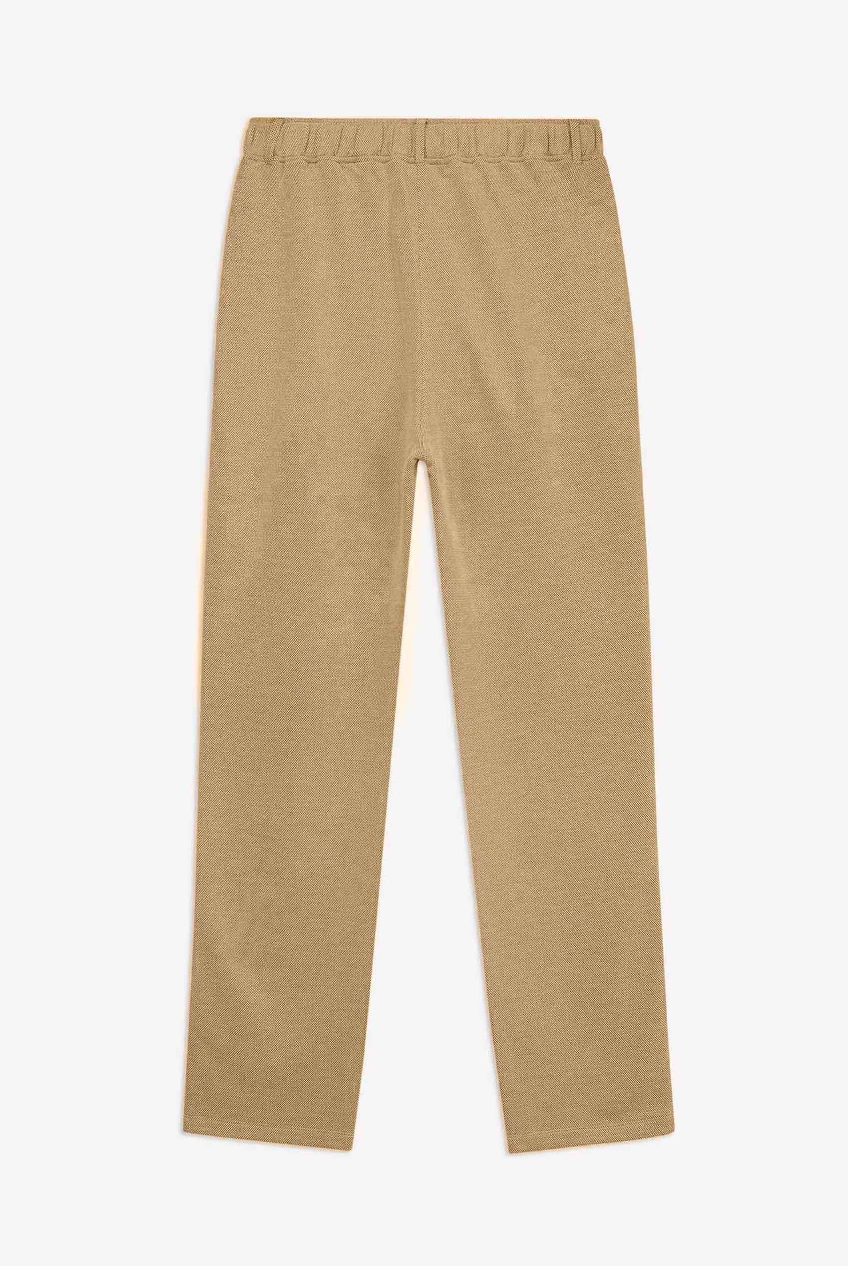 Design Terry Trousers With Reflective Tape Detailing