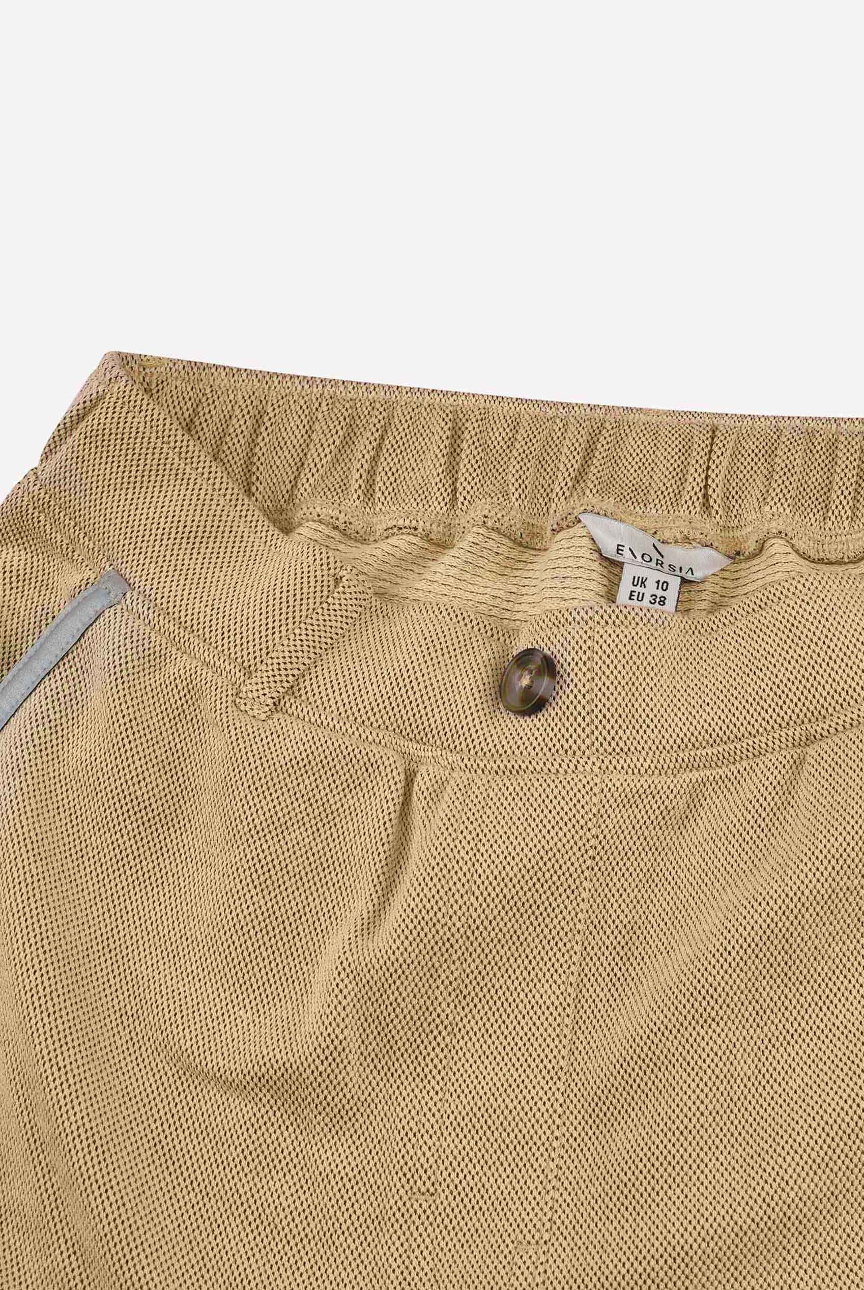 Design Terry Trousers With Reflective Tape Detailing