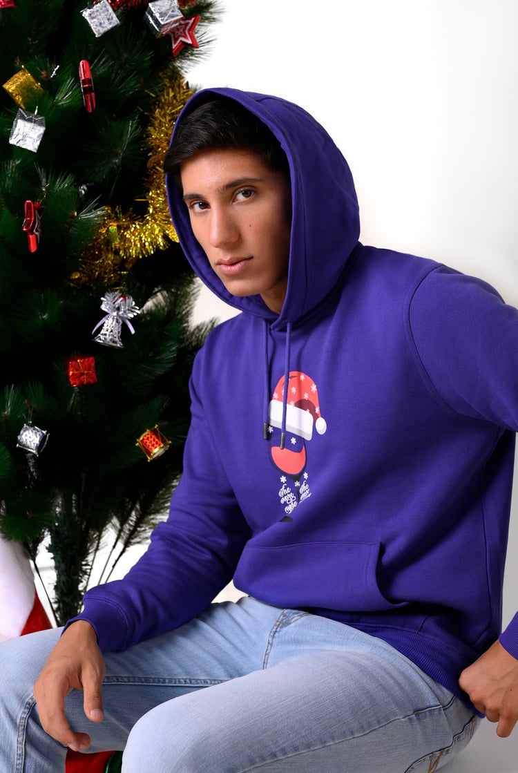 Mens Christmas Graphic Hoodie