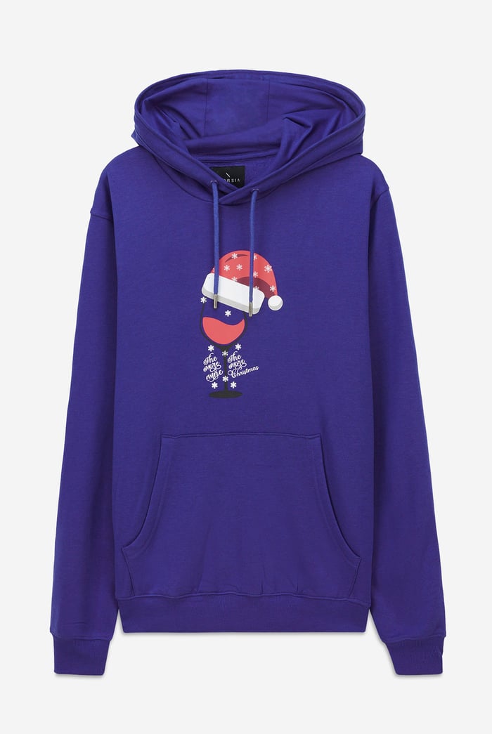 Mens Christmas Graphic Hoodie