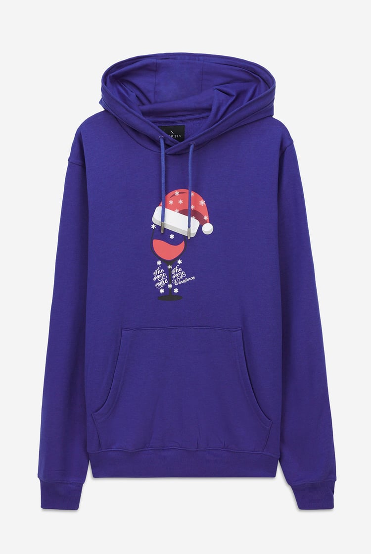 Mens Christmas Graphic Hoodie