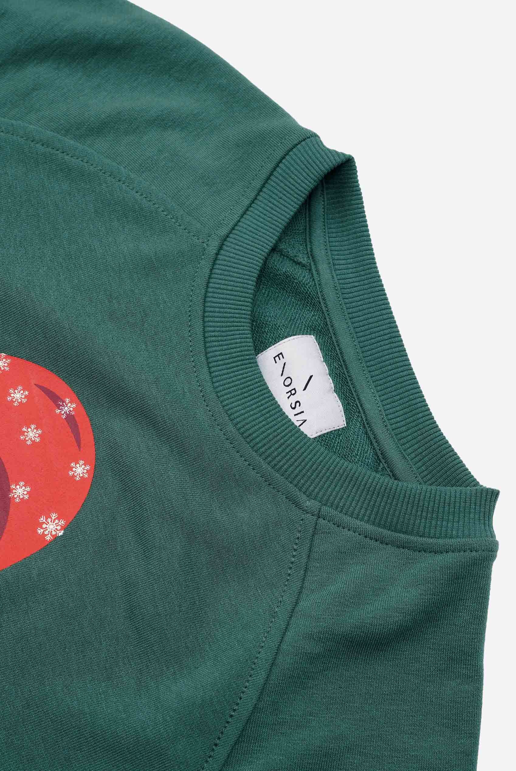 Women’s Santa Hat Tie-Front Christmas Pullover