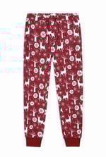 Womens Festive Print Joggers