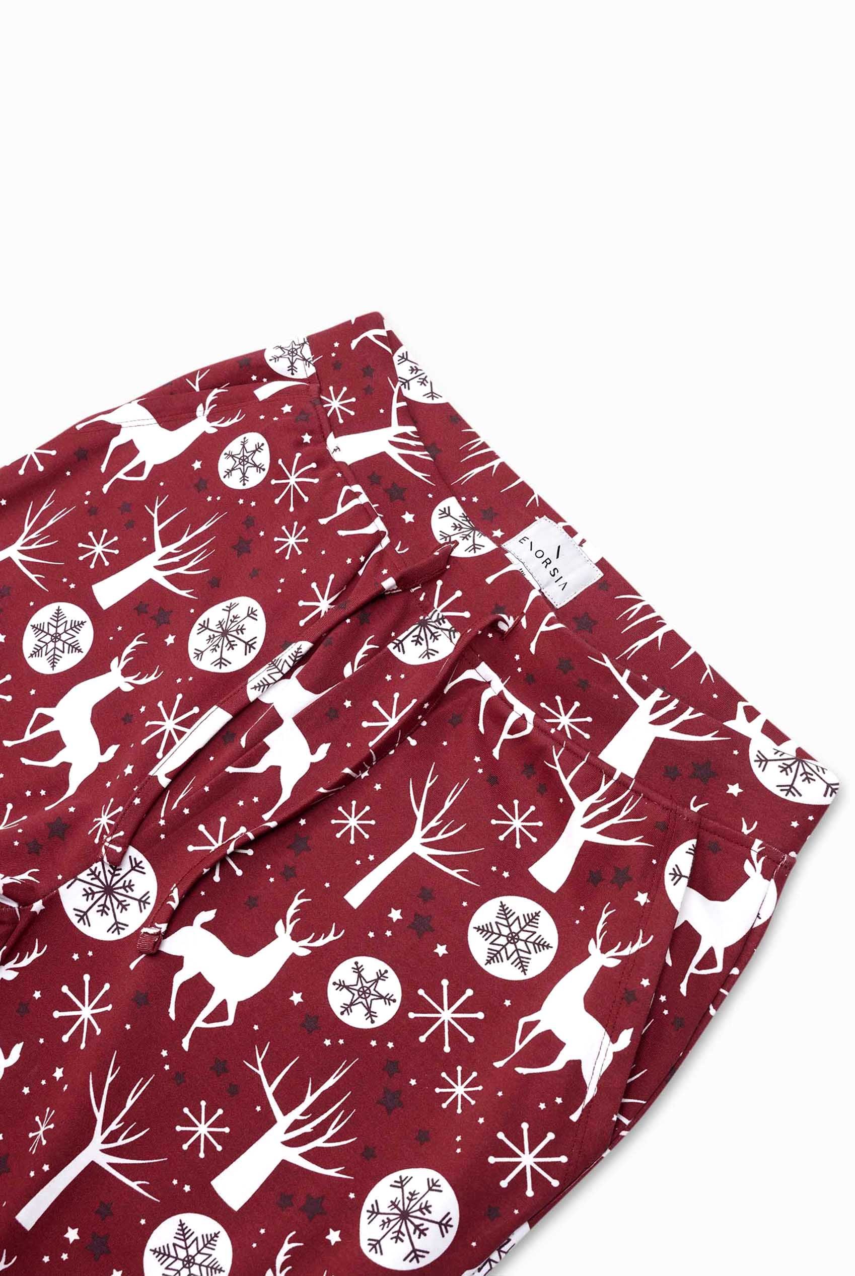 Womens Festive Print Joggers