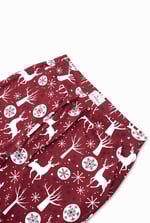 Womens Festive Print Joggers