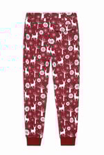 Womens Festive Print Joggers