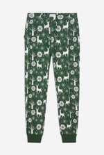 Womens Festive Print Joggers