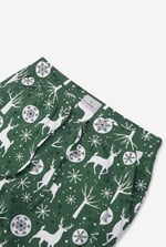 Womens Festive Print Joggers