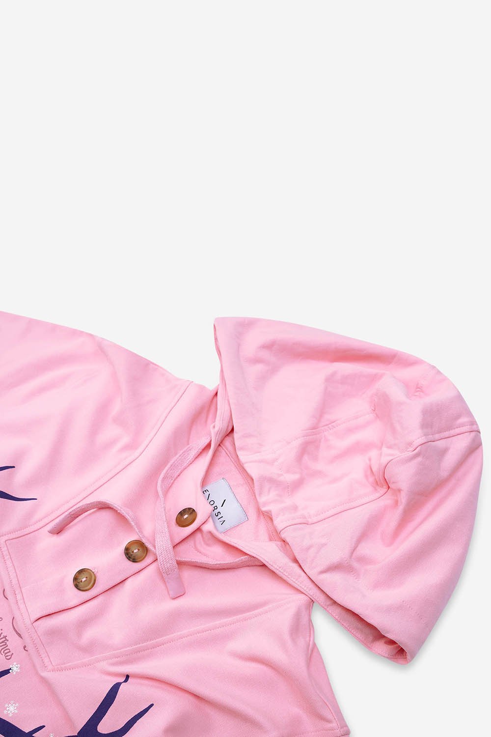 Womens Festive Reindeer Hoodie