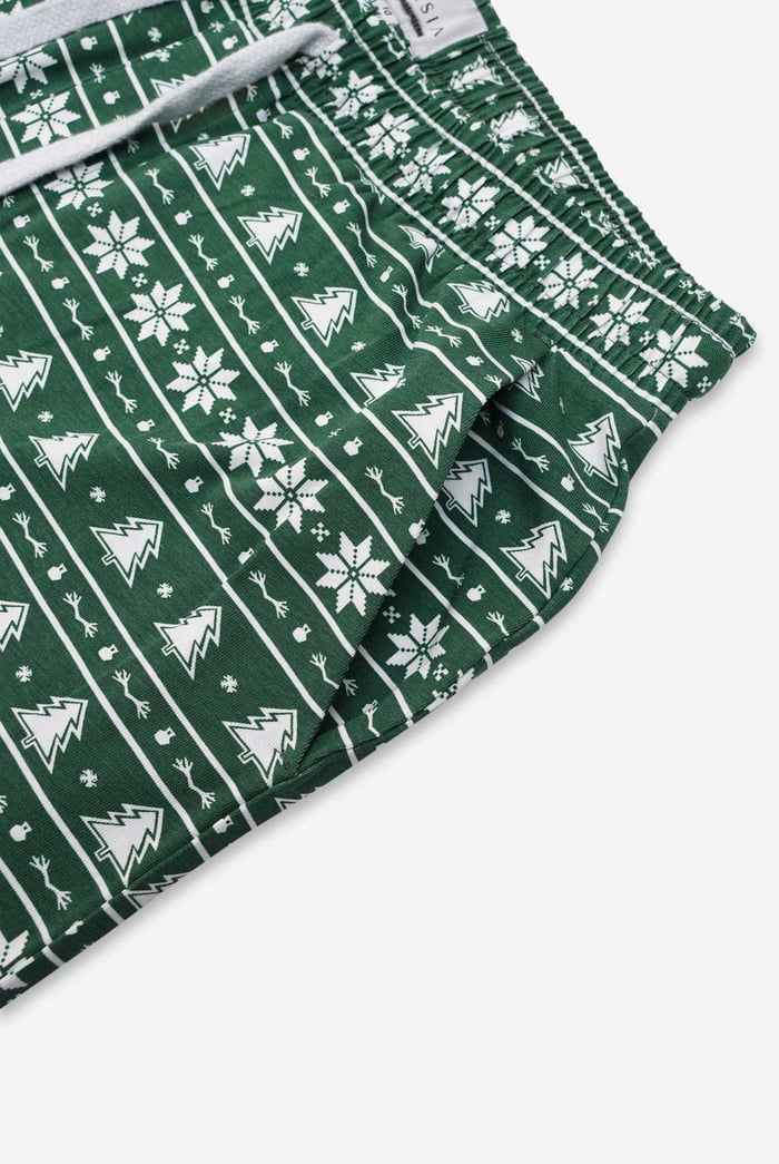 Womens Fair Isle Print Trouser