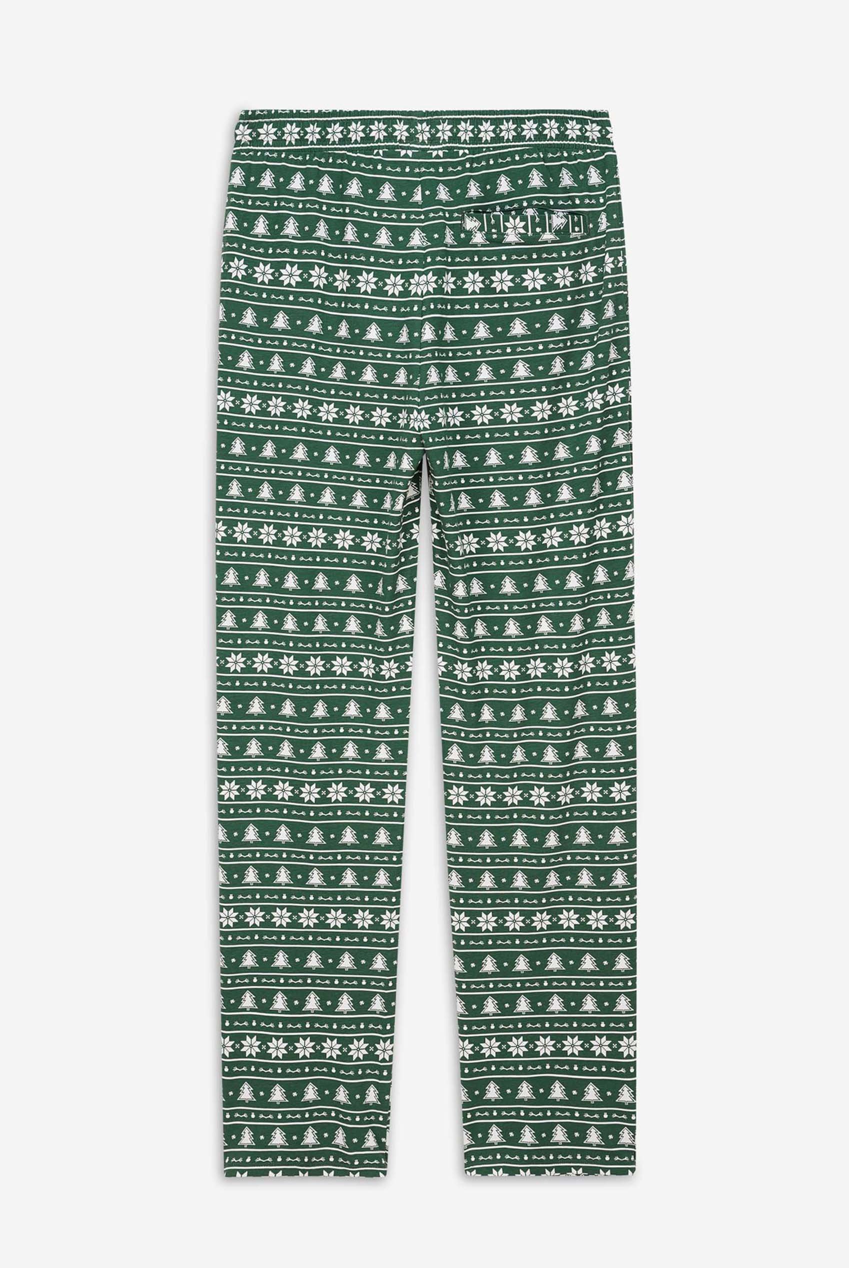 Womens Fair Isle Print Trouser