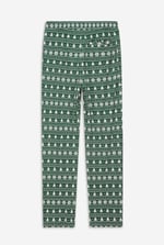 Womens Fair Isle Print Trouser