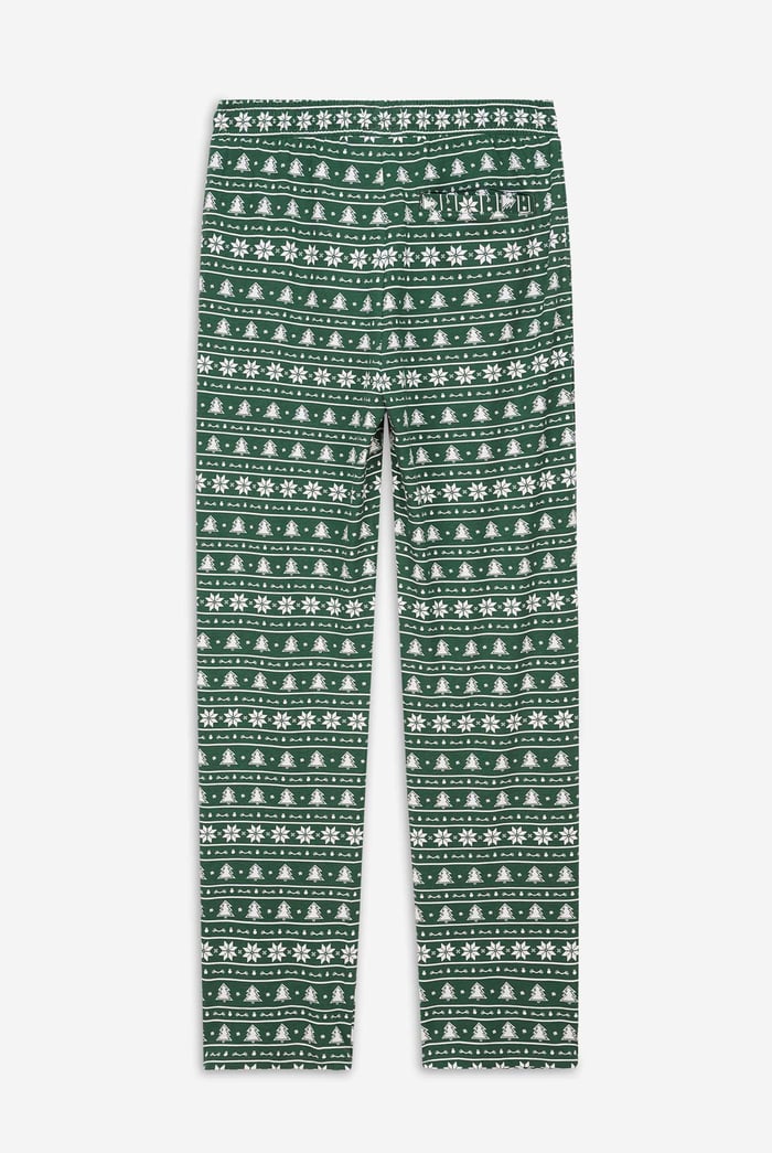 Womens Fair Isle Print Trouser