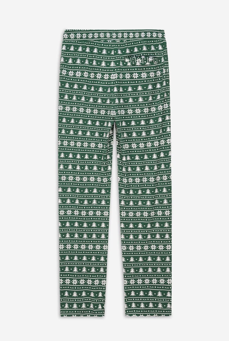 Womens Fair Isle Print Trouser