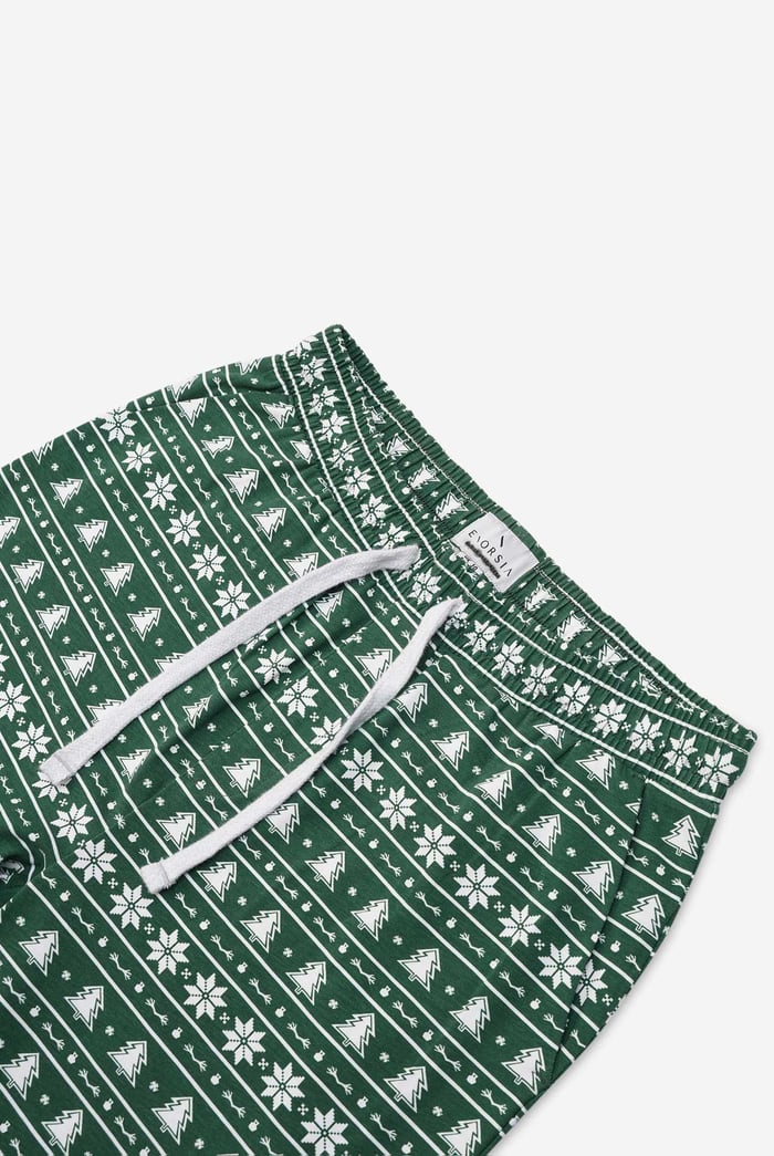 Womens Fair Isle Print Trouser