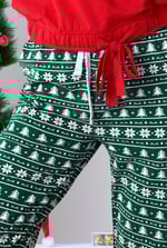 Womens Fair Isle Print Trouser