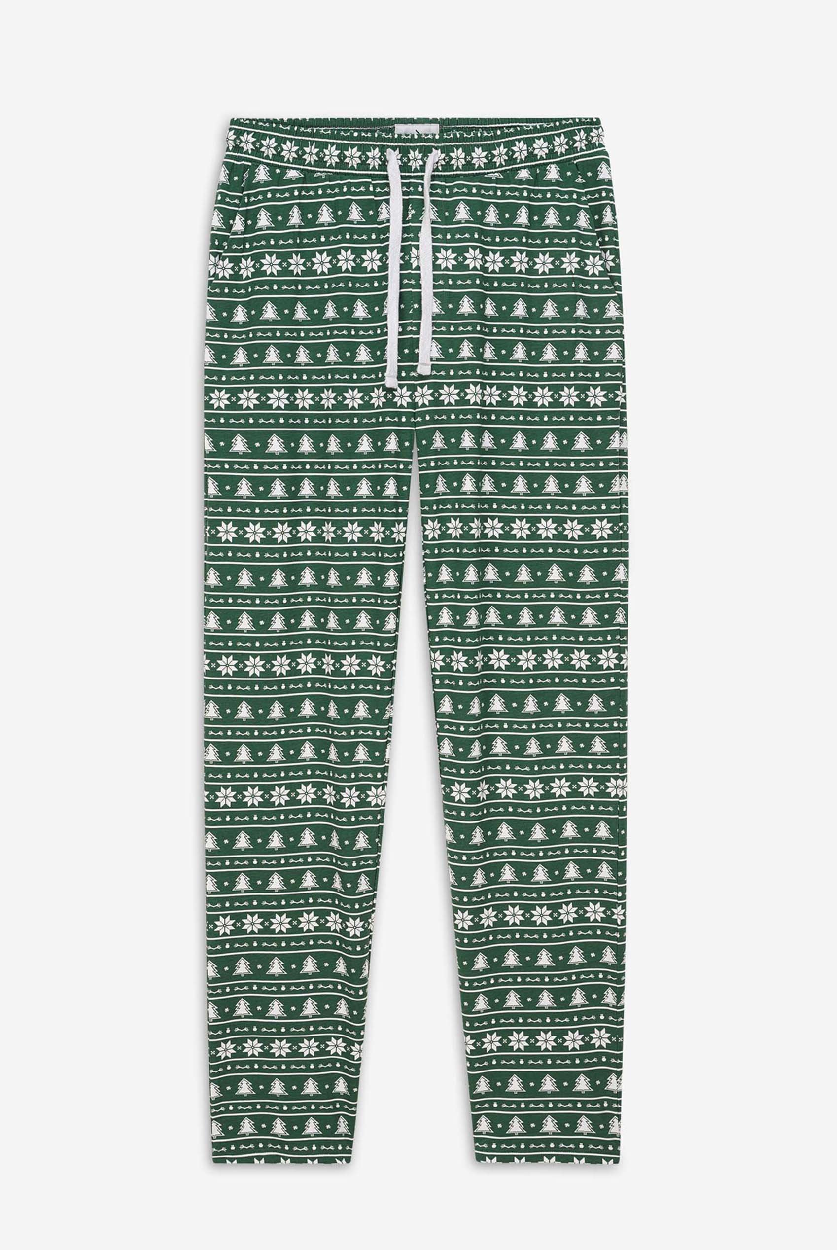 Womens Fair Isle Print Trouser