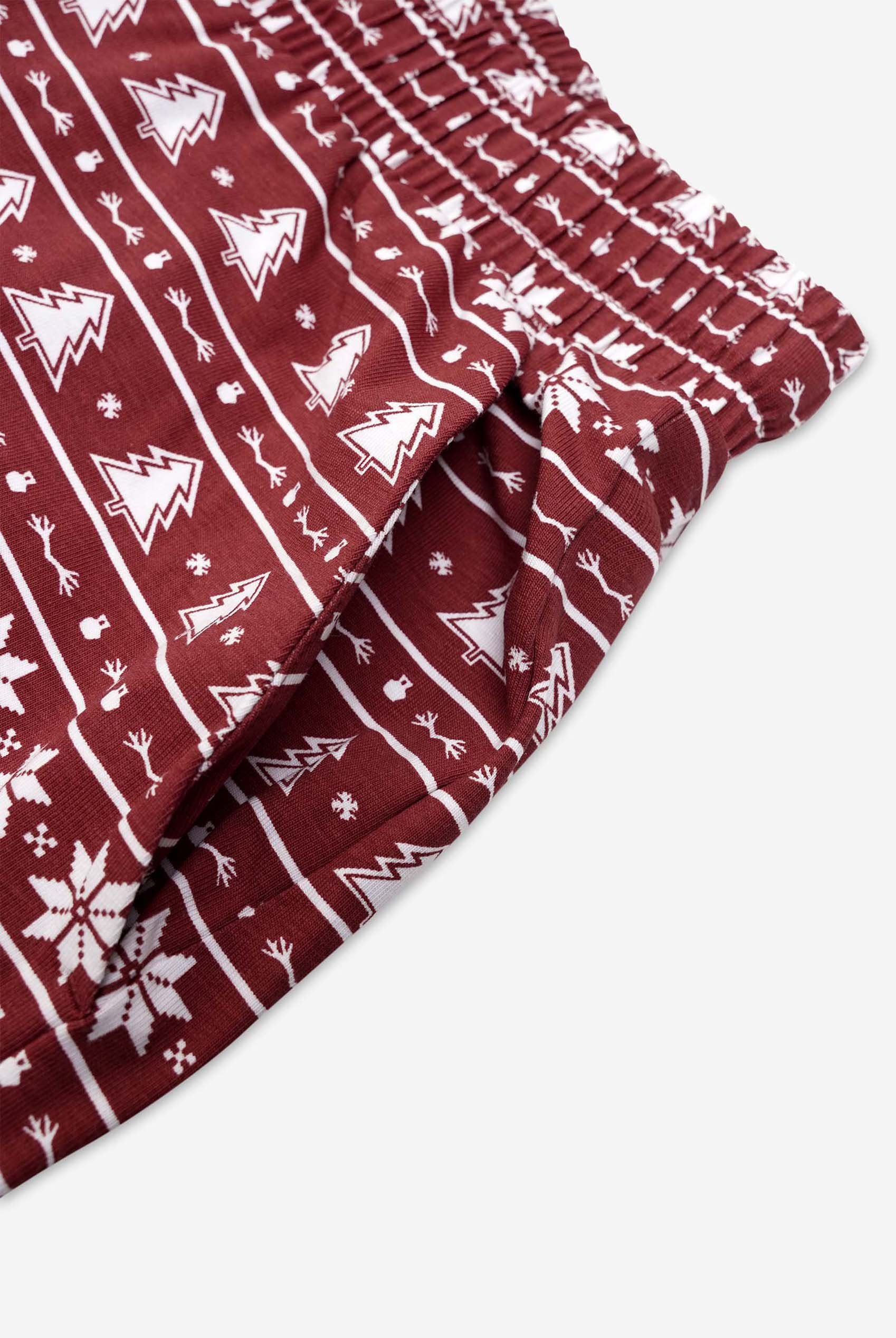 Womens Fair Isle Print Trouser