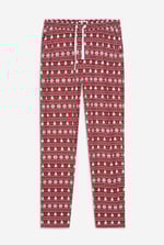 Womens Fair Isle Print Trouser