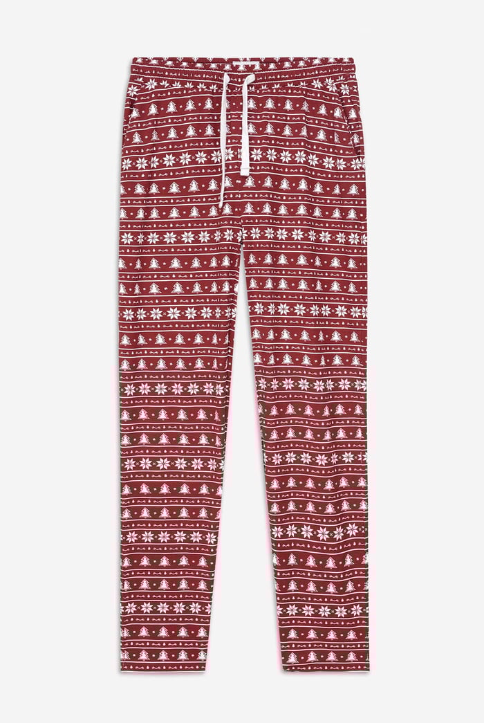 Womens Fair Isle Print Trouser