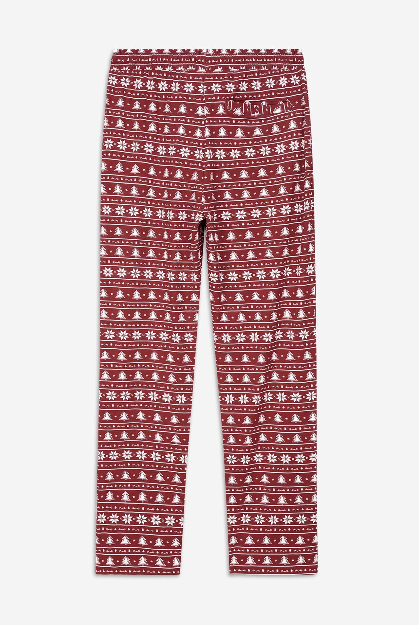 Womens Fair Isle Print Trouser