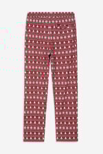 Womens Fair Isle Print Trouser
