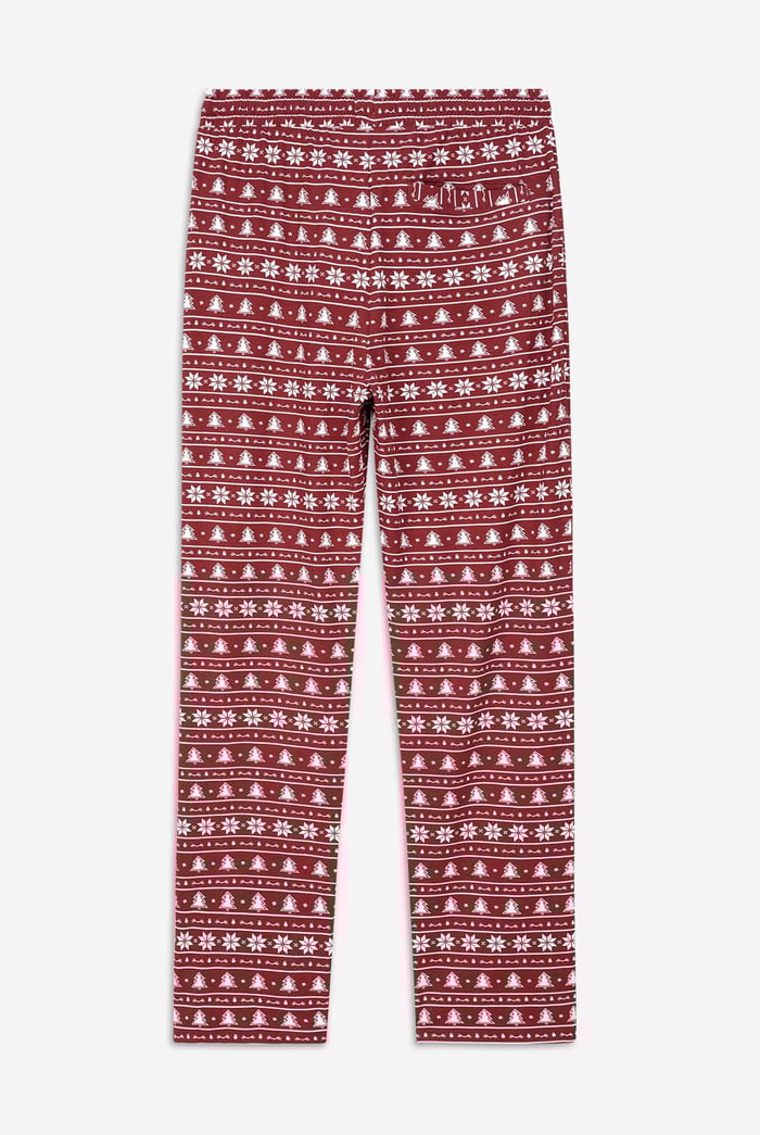 Womens Fair Isle Print Trouser
