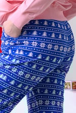 Womens Fair Isle Print Trouser