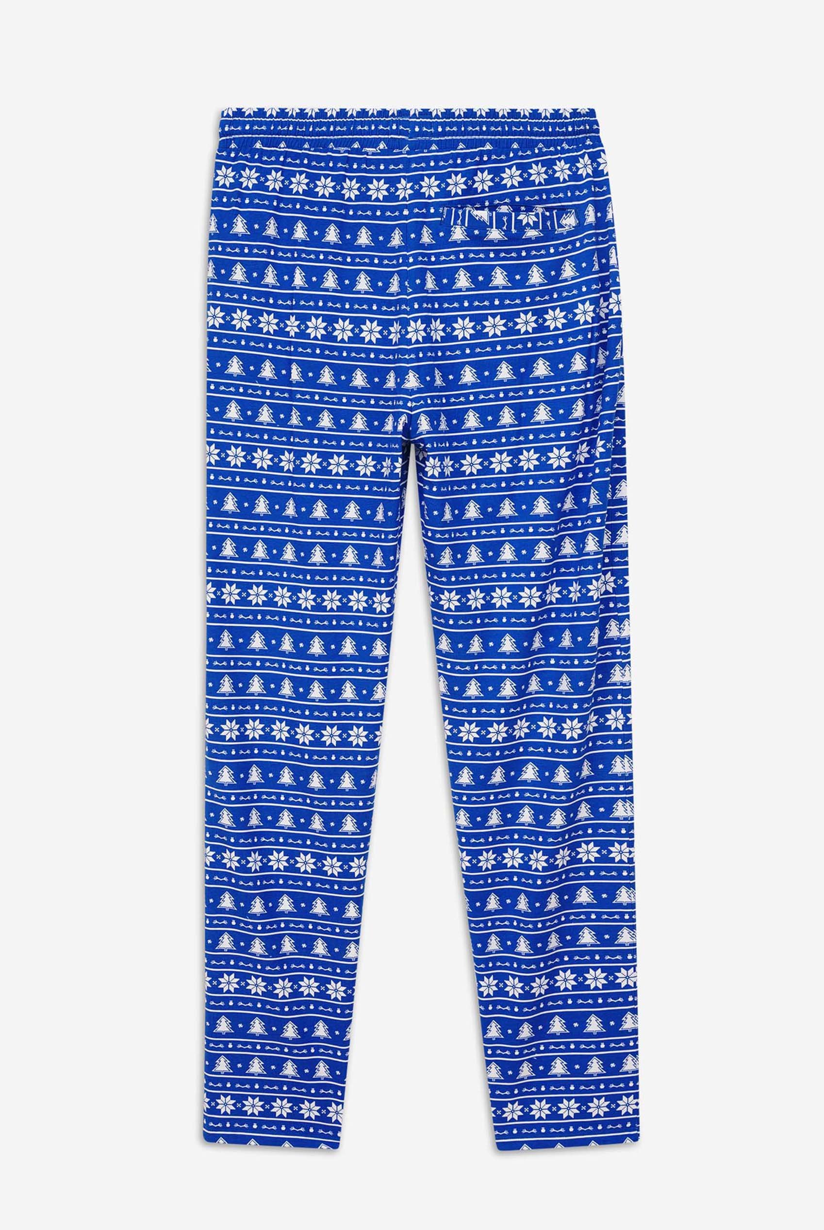 Womens Fair Isle Print Trouser