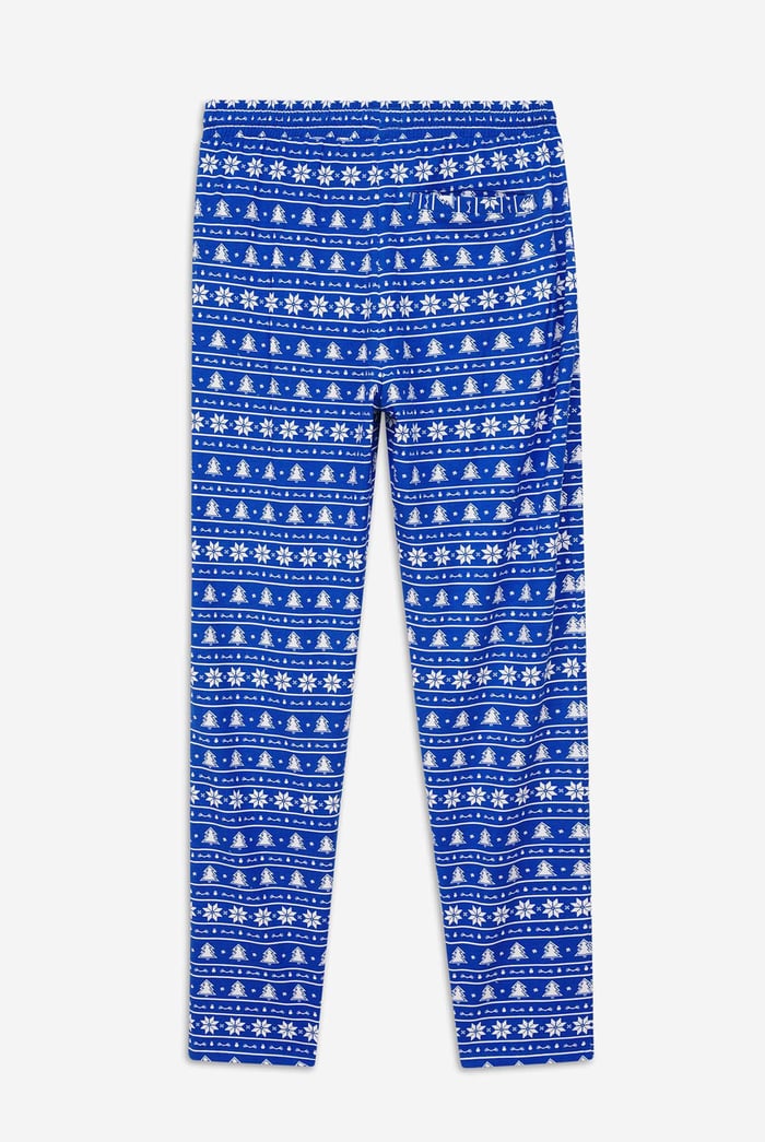 Womens Fairisle Printed Trouser